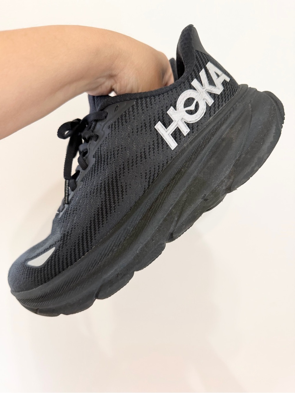 Hoka One One HOKA Clifton 9 GORE-TEX Black size 8 - Picture 4 of 6